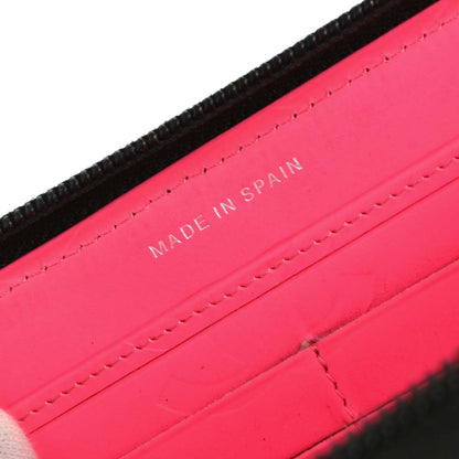 Chanel 2014-2015 Black Calfskin Cambon Ligne Zip Around Long Wallet