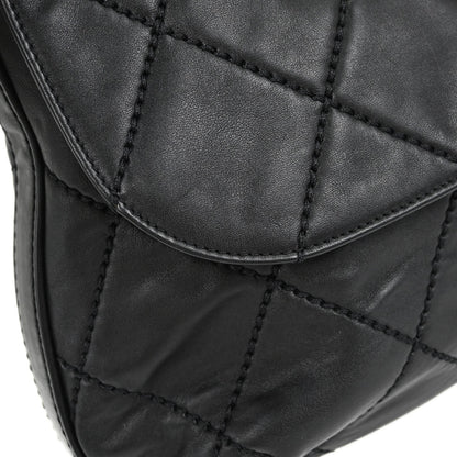 Chanel Black Calfskin Wild Stitch Handbag