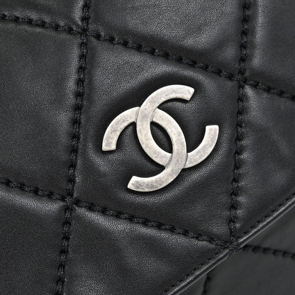Chanel Black Calfskin Wild Stitch Handbag