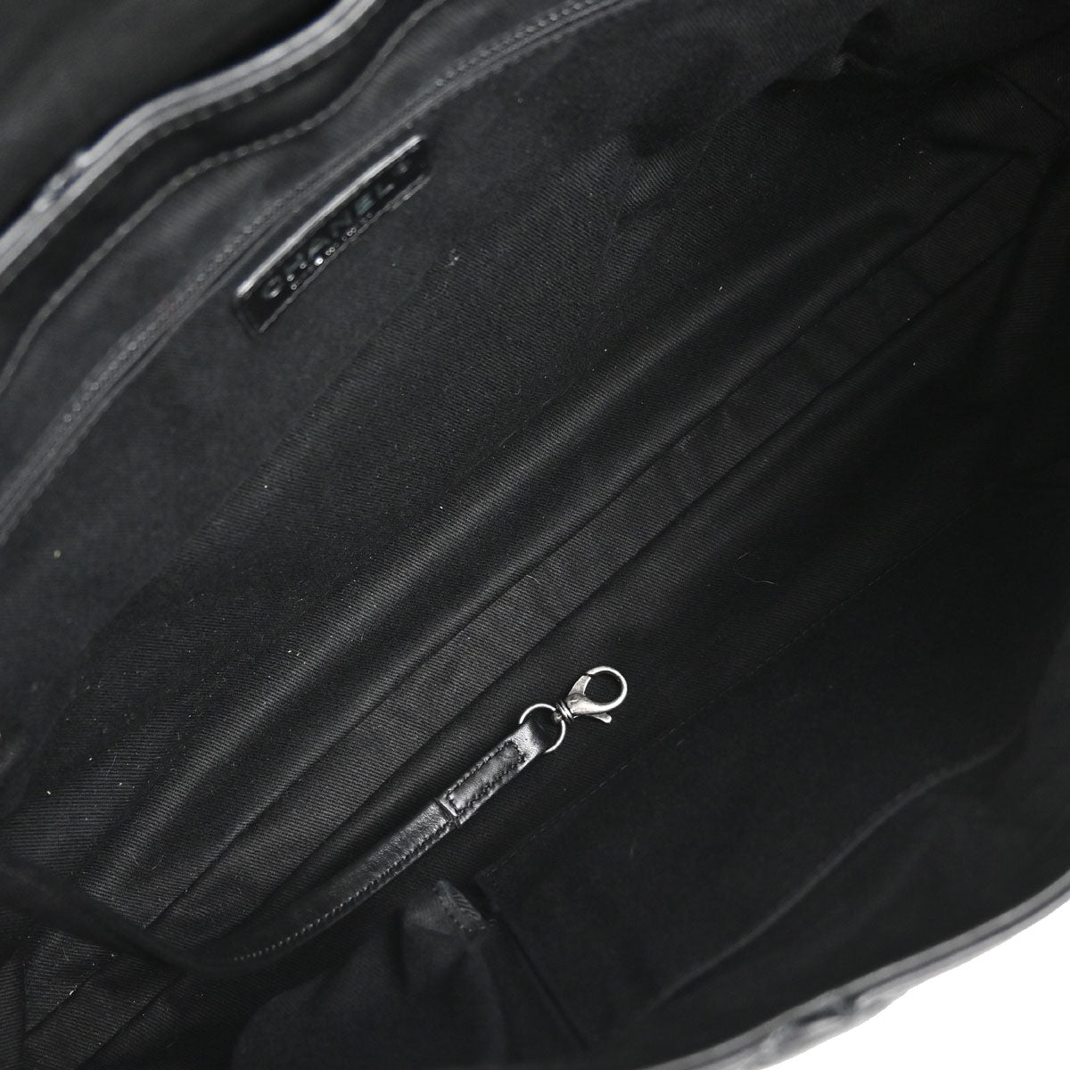 Chanel Black Calfskin Wild Stitch Handbag