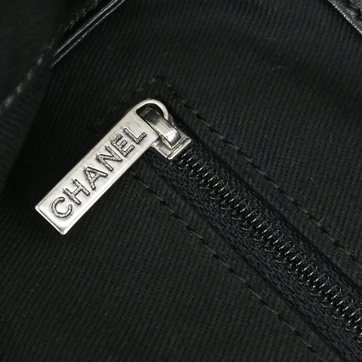 Chanel Black Calfskin Wild Stitch Handbag