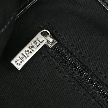 Chanel Black Calfskin Wild Stitch Handbag