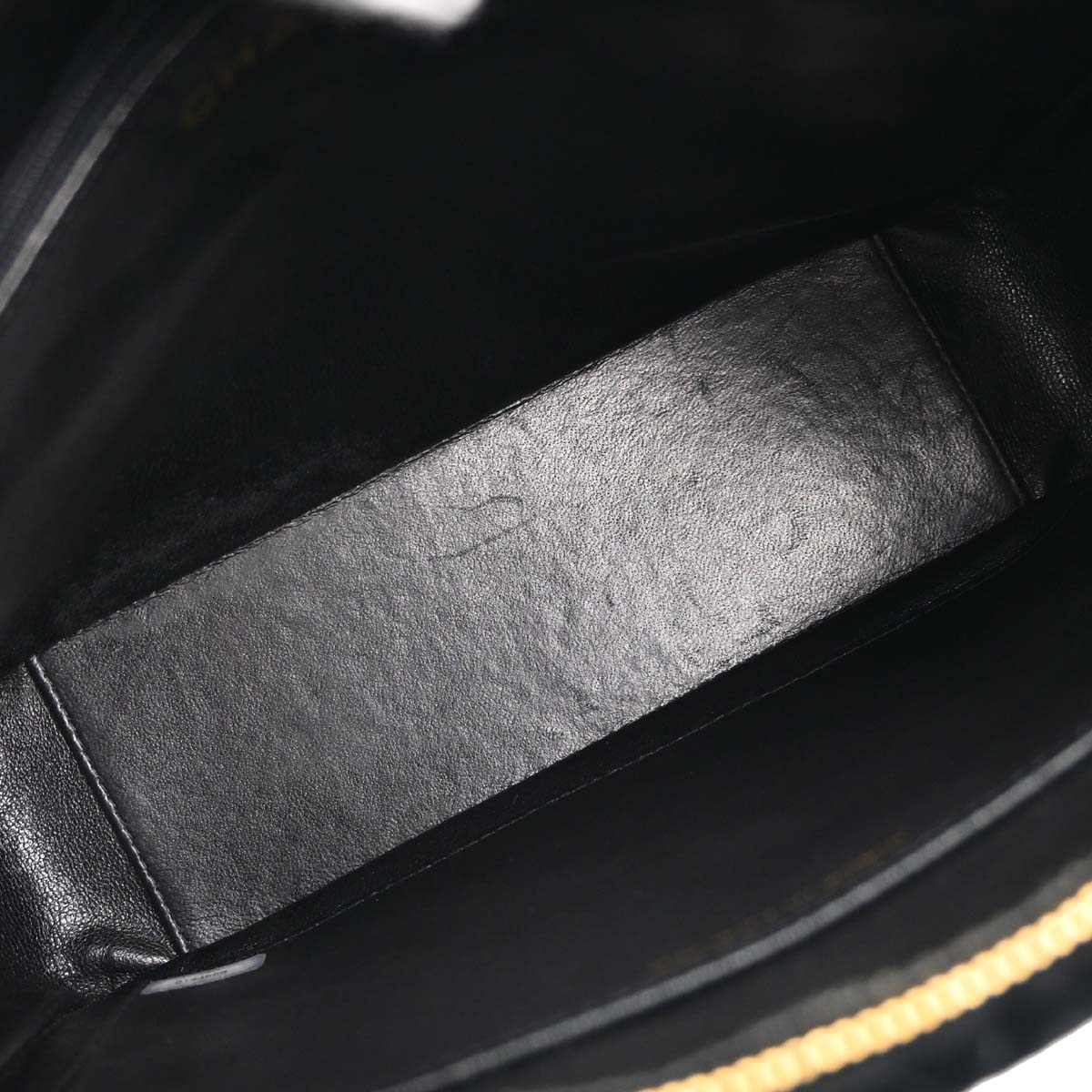 Chanel Black Velvet Shoulder Bag