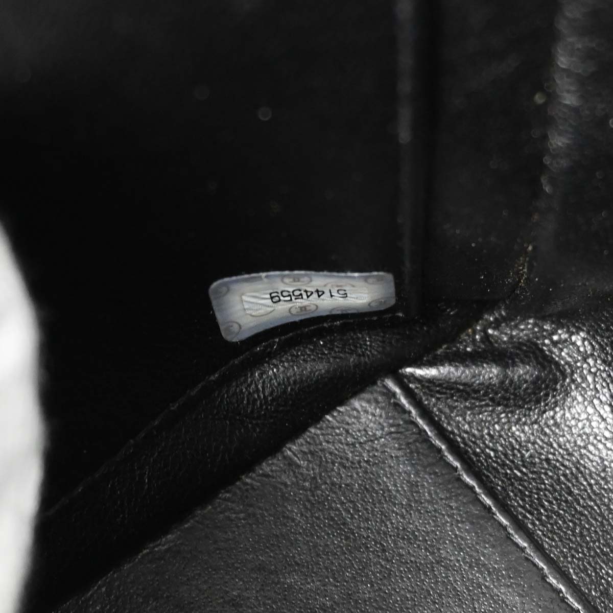 Chanel Black Velvet Shoulder Bag