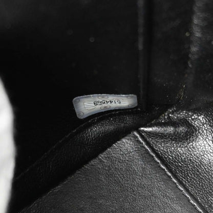 Chanel Black Velvet Shoulder Bag