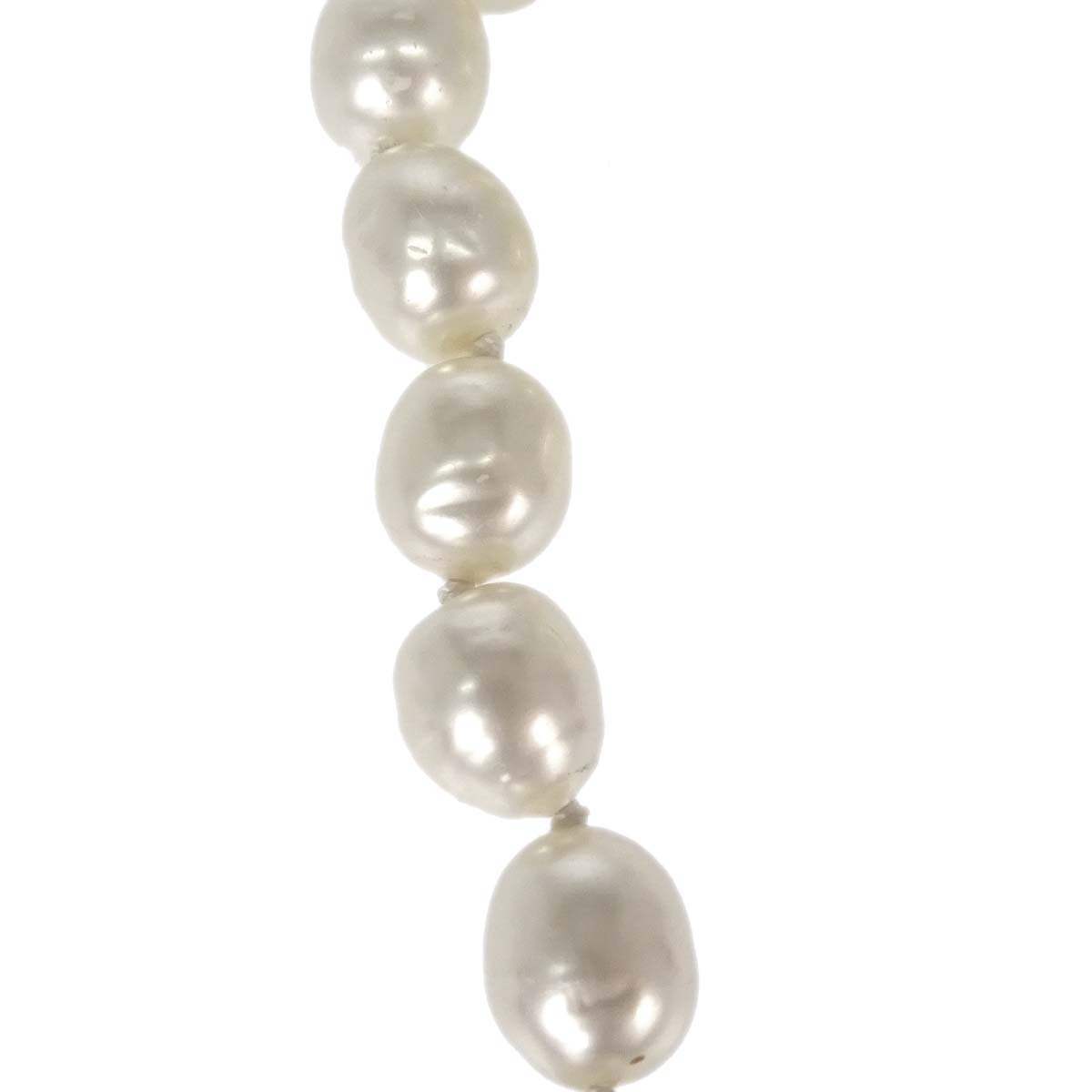 Chanel Lariat Necklace Gripoix Costume Pearl Gold 1989