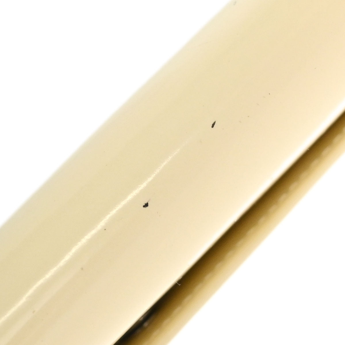 Christian Dior Ivory Patent Leather Bifold Long Wallet