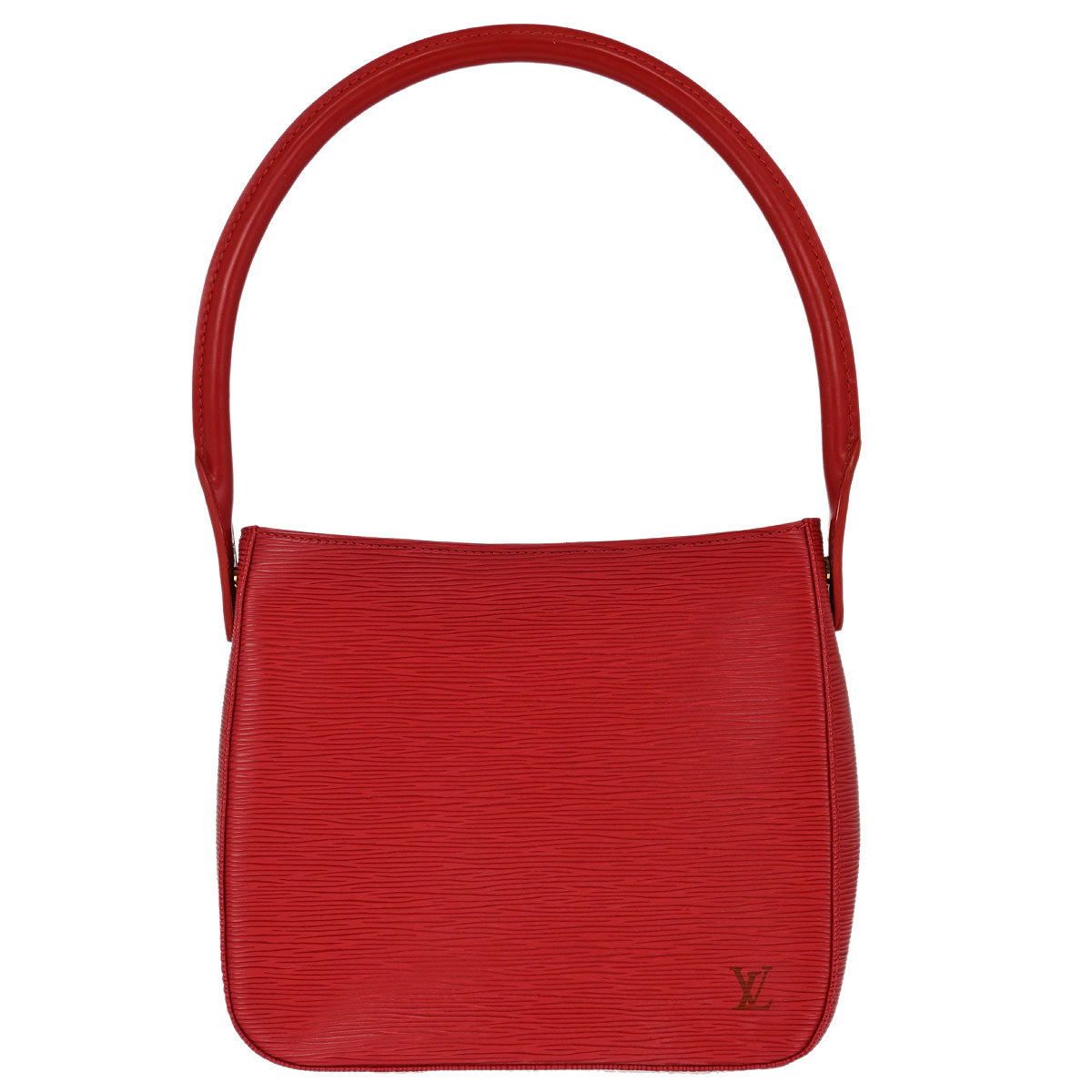 Louis Vuitton Red Epi Looping MM Handbag