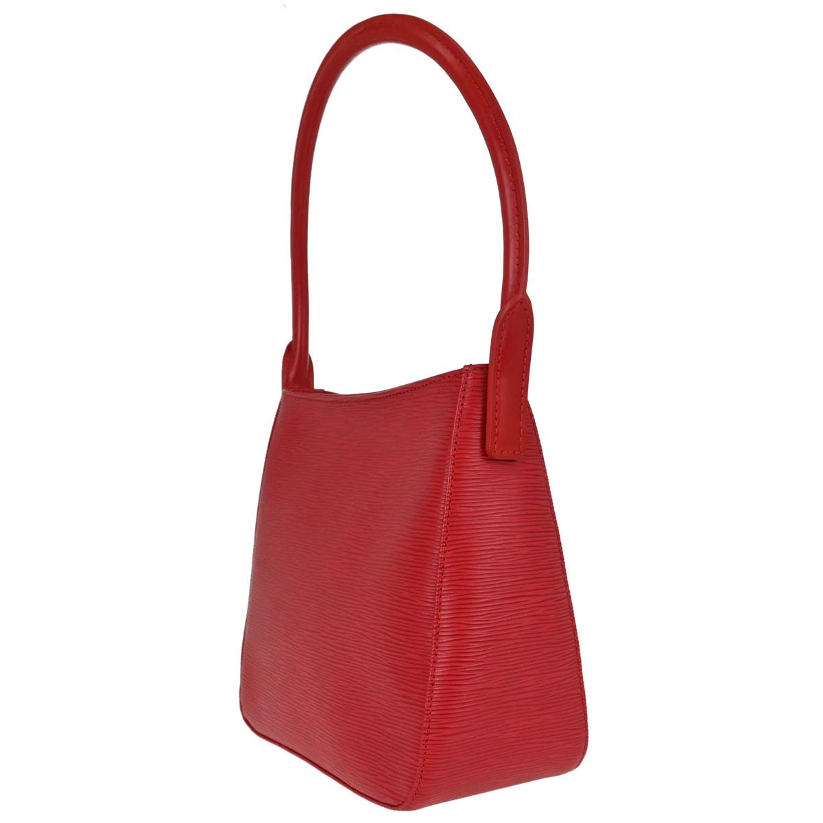 Louis Vuitton Red Epi Looping MM Handbag