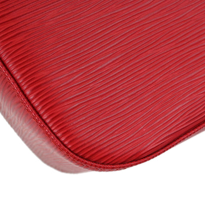 Louis Vuitton Red Epi Looping MM Handbag