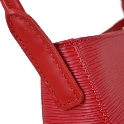 Louis Vuitton Red Epi Looping MM Handbag