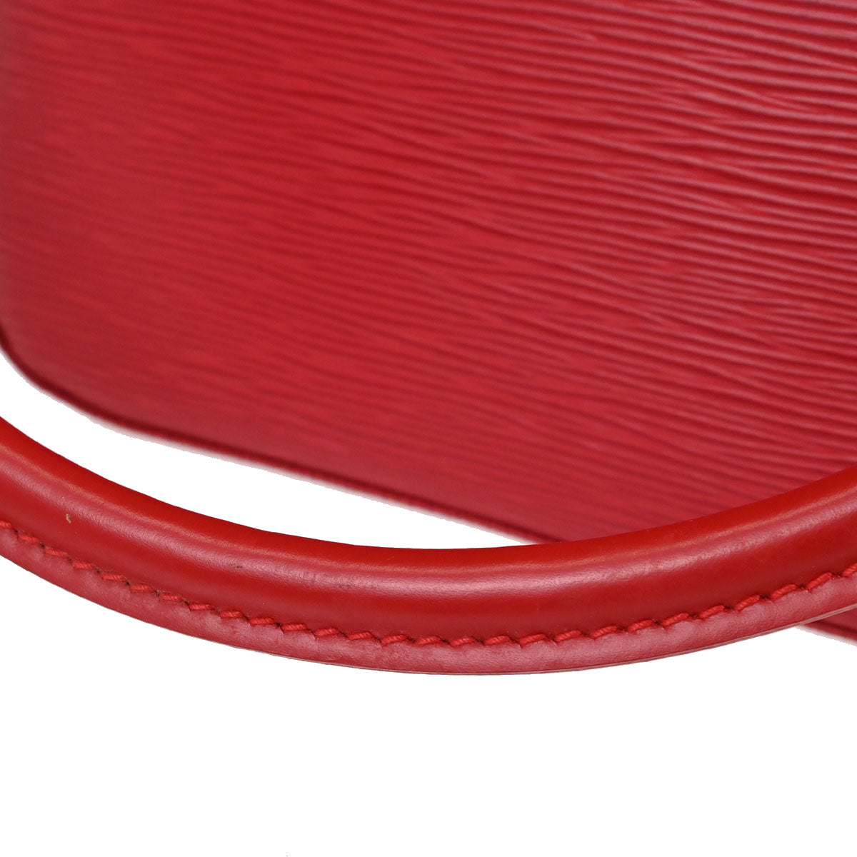 Louis Vuitton Red Epi Looping MM Handbag