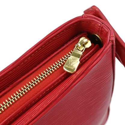 Louis Vuitton Red Epi Looping MM Handbag