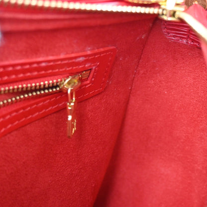 Louis Vuitton Red Epi Looping MM Handbag