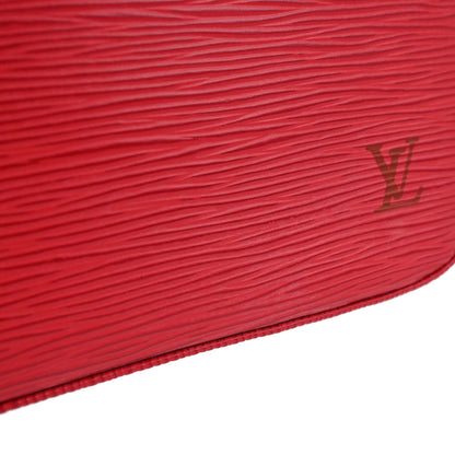 Louis Vuitton Red Epi Looping MM Handbag