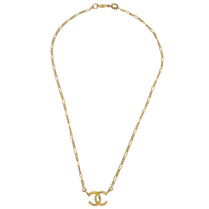 Chanel Gold CC Chain Pendant Necklace 1982