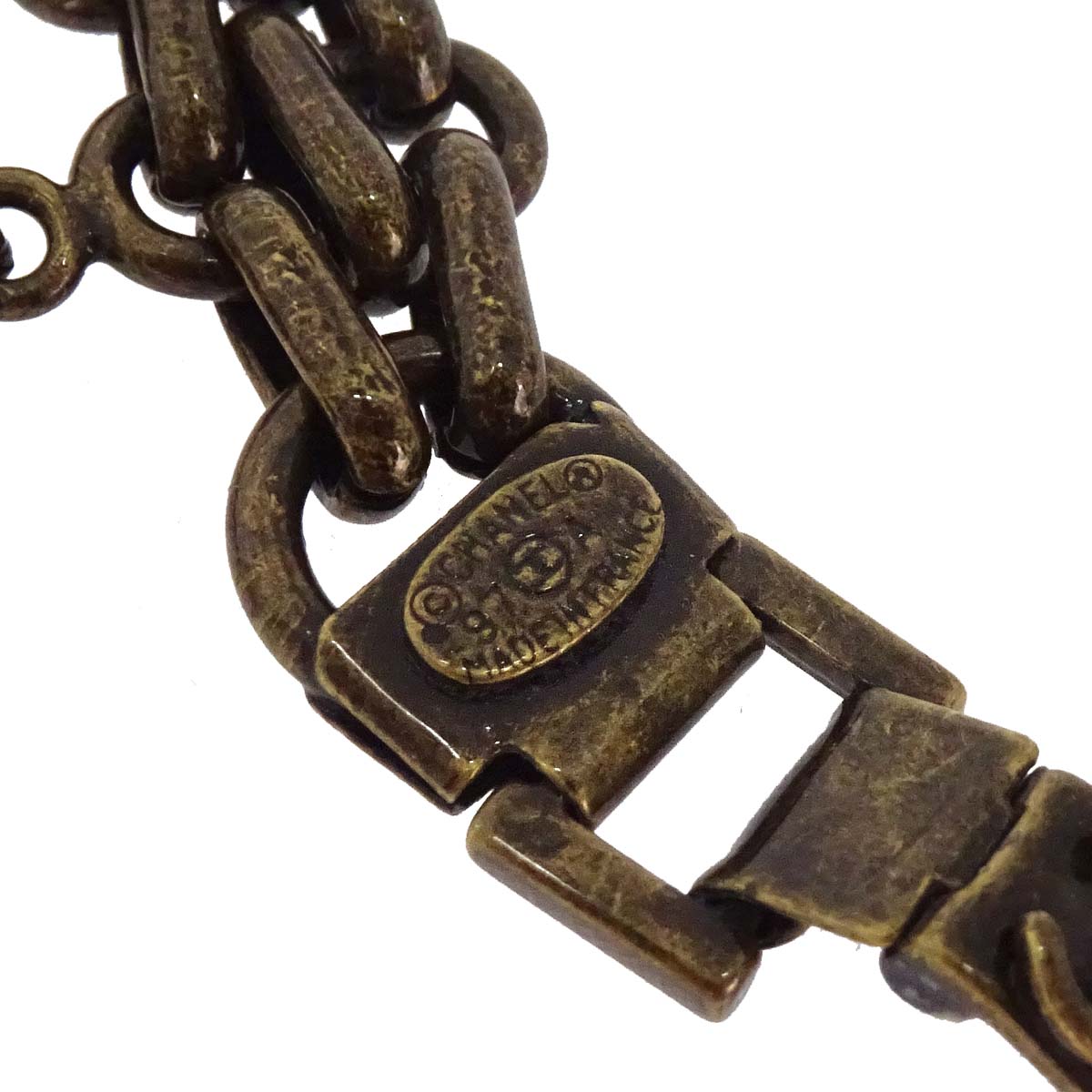 Chanel Chain Bracelet Gold 97A