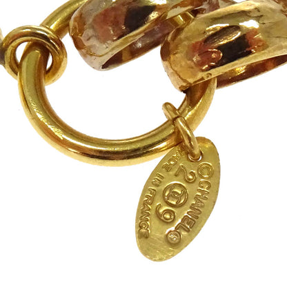 Chanel Medallion Chain Pendant Necklace Gold 29/3057