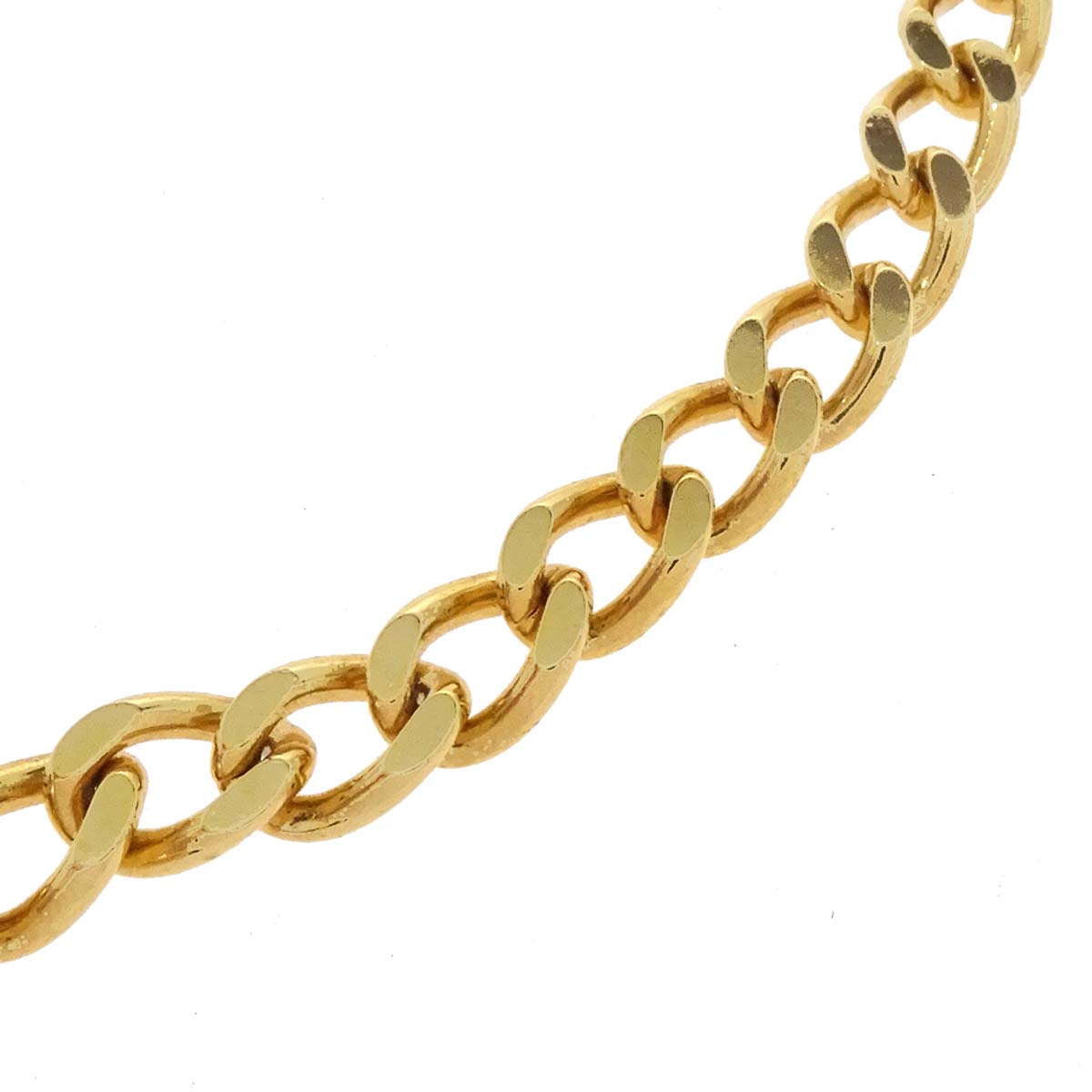 Chanel CC Turnlock Small Gold Chain Long Necklace 96P