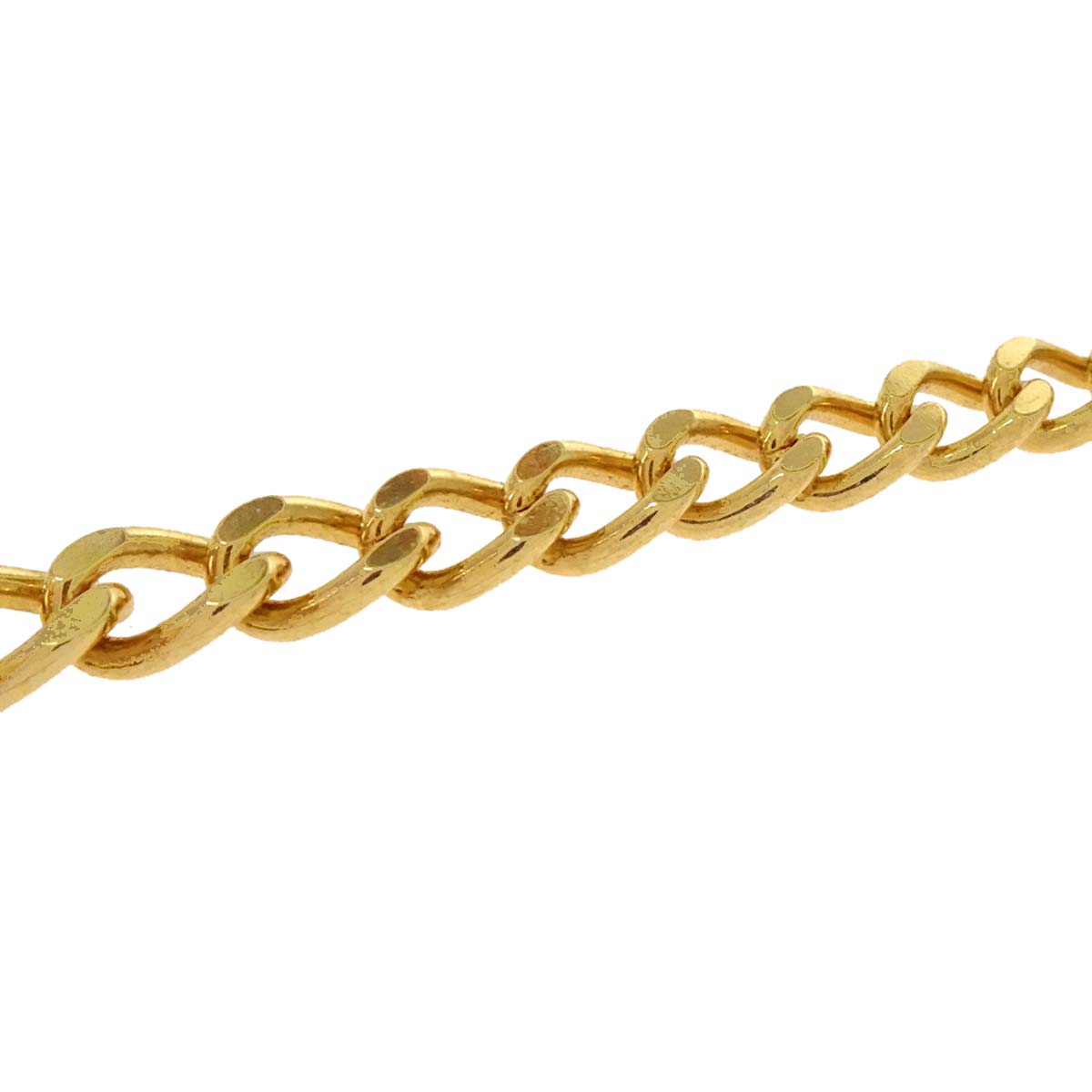 Chanel CC Turnlock Small Gold Chain Long Necklace 96P
