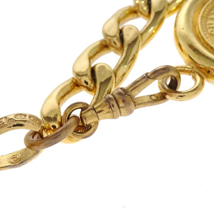 Chanel Chain Belt Medallion Gold Small Good