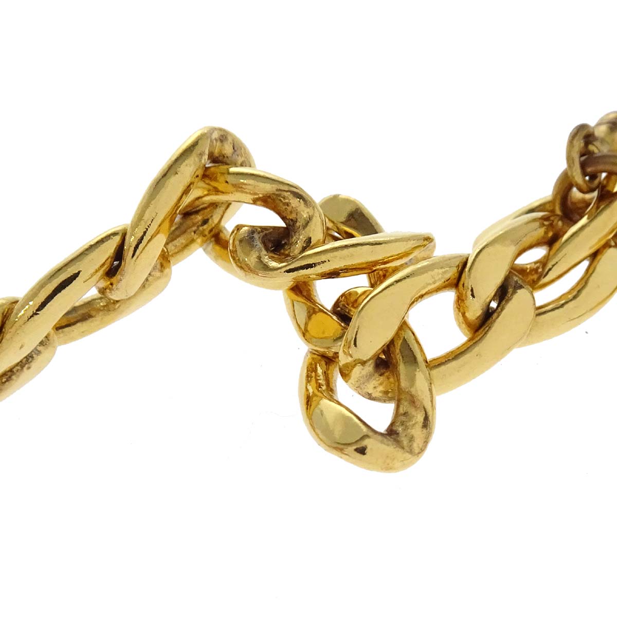Chanel Chain Belt Medallion Gold Small Good