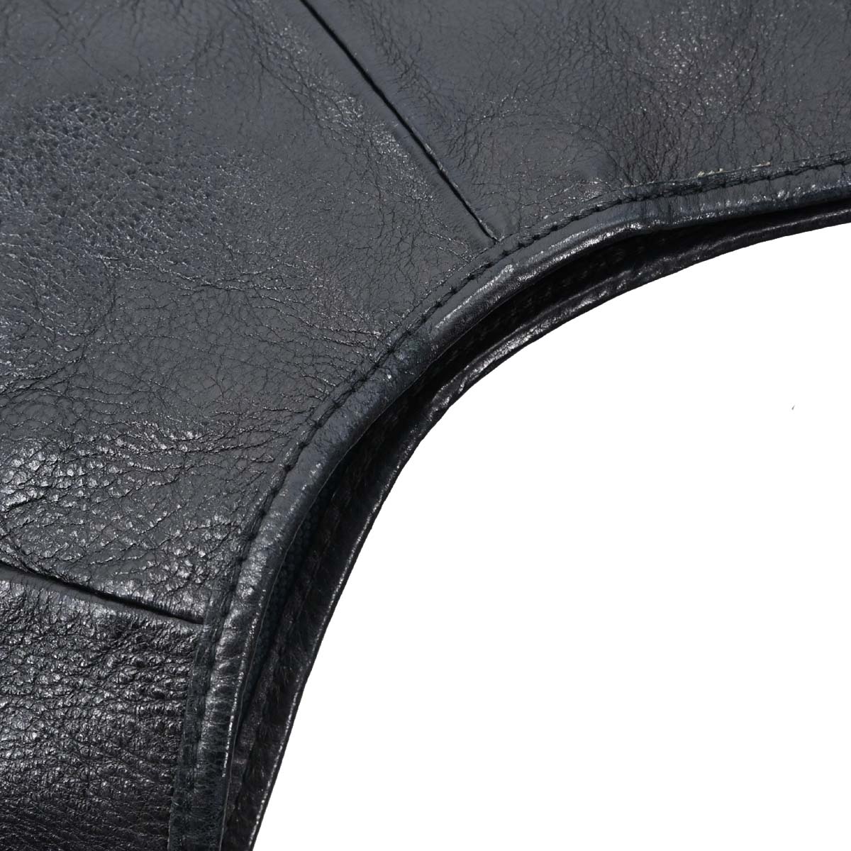 Yves Saint Laurent Black Leather Large Mombasa Handbag