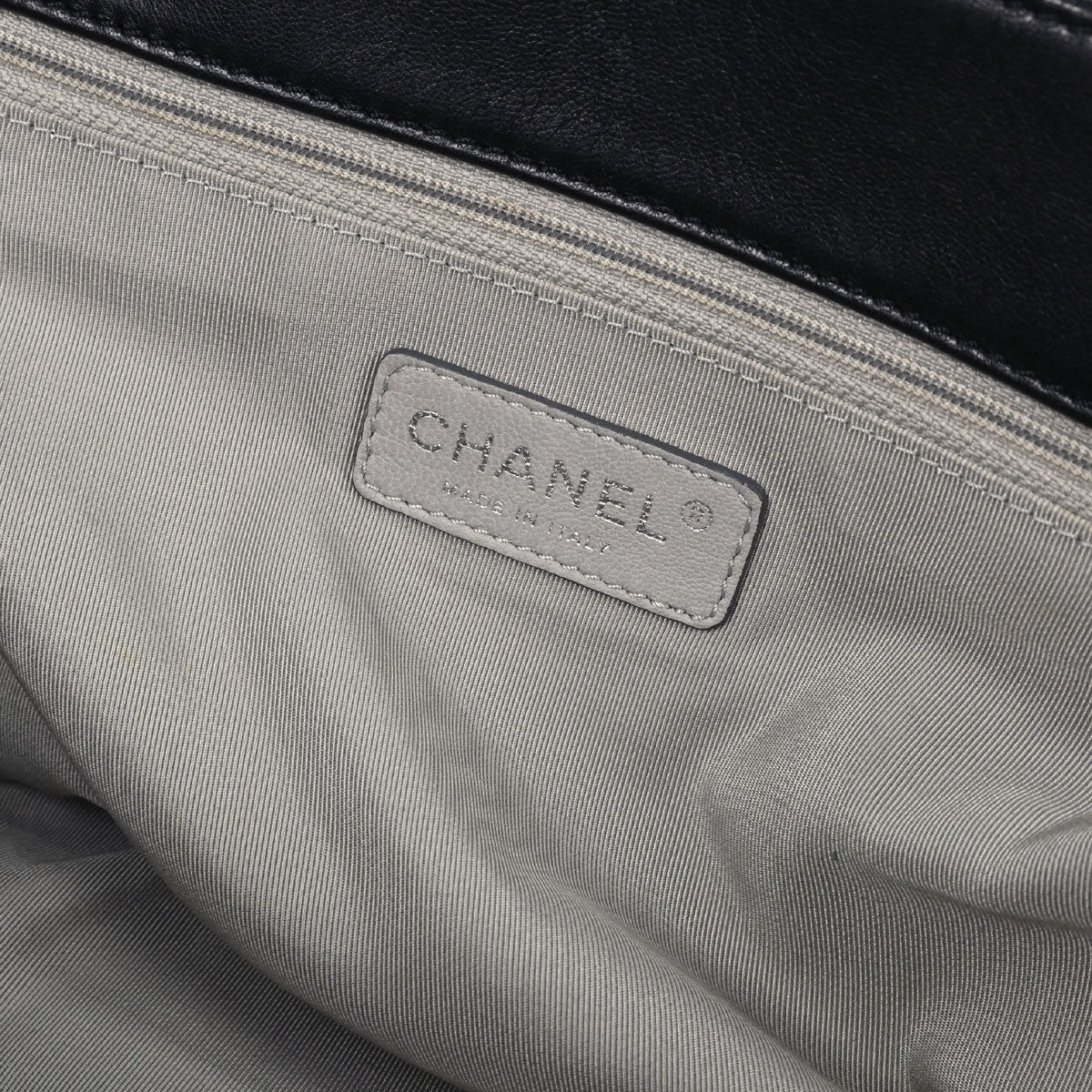 Chanel Black Lambskin Bubble Quilt Accordion Flap Handbag