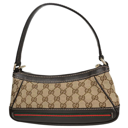 Gucci Beige Canvas GG Sherry Line Mayfair Handbag