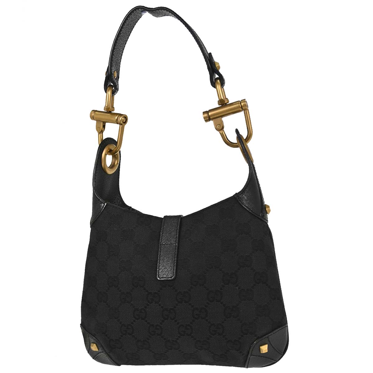 Gucci Black GG New Jackie Handbag