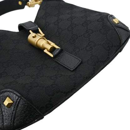 Gucci Black GG New Jackie Handbag