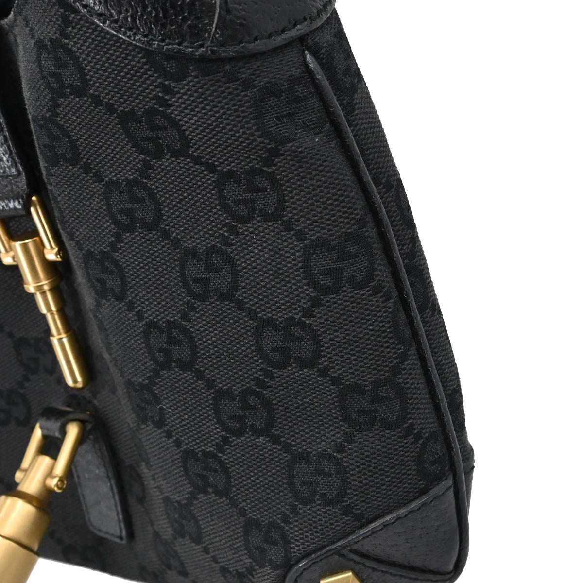 Gucci Black GG New Jackie Handbag