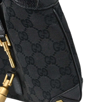 Gucci Black GG New Jackie Handbag