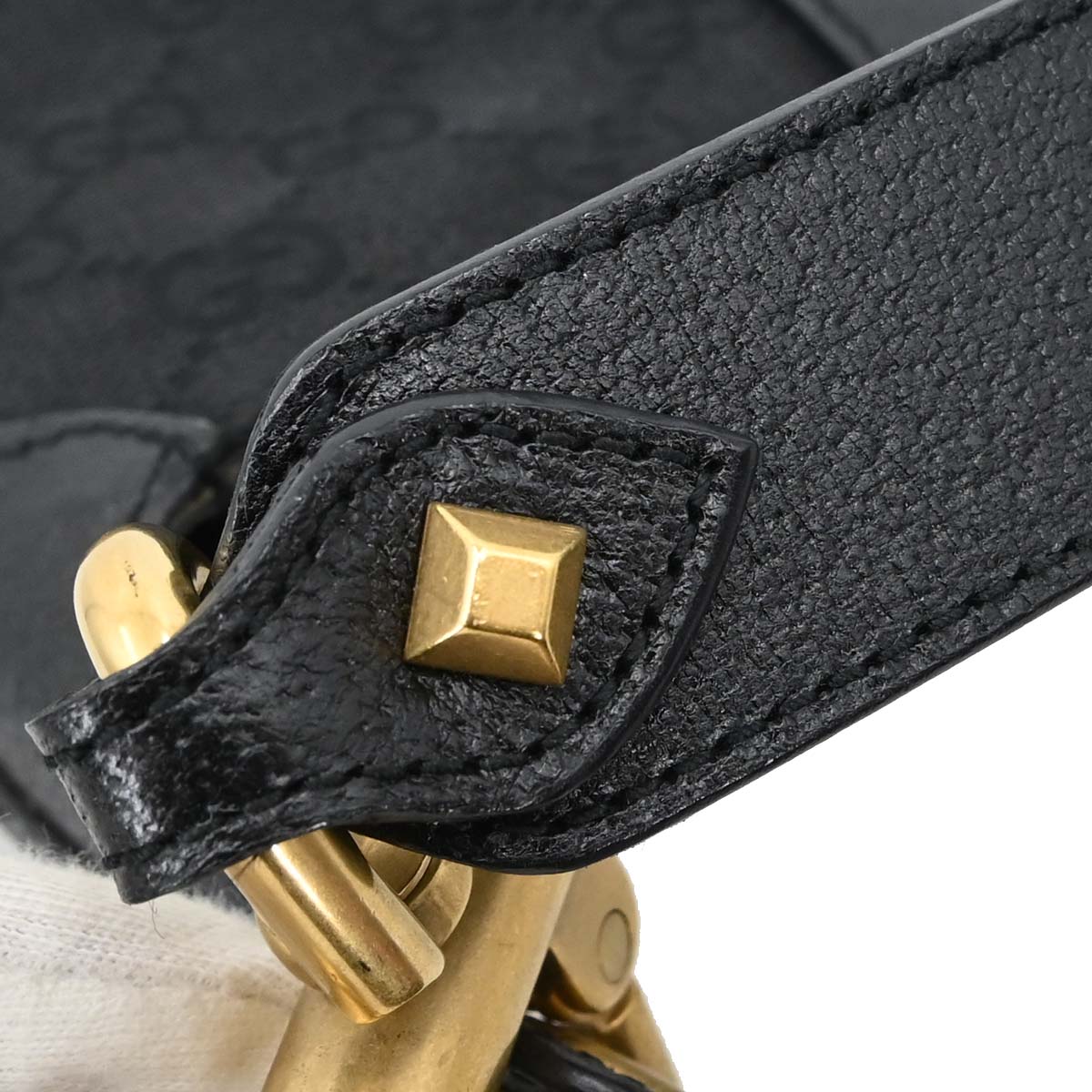 Gucci Black GG New Jackie Handbag