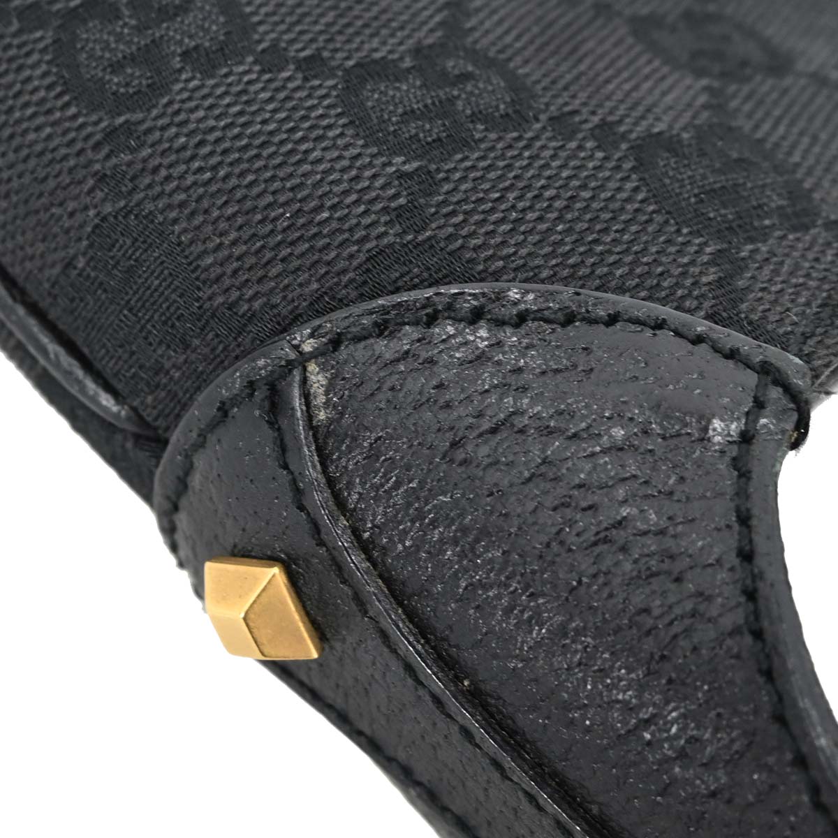 Gucci Black GG New Jackie Handbag