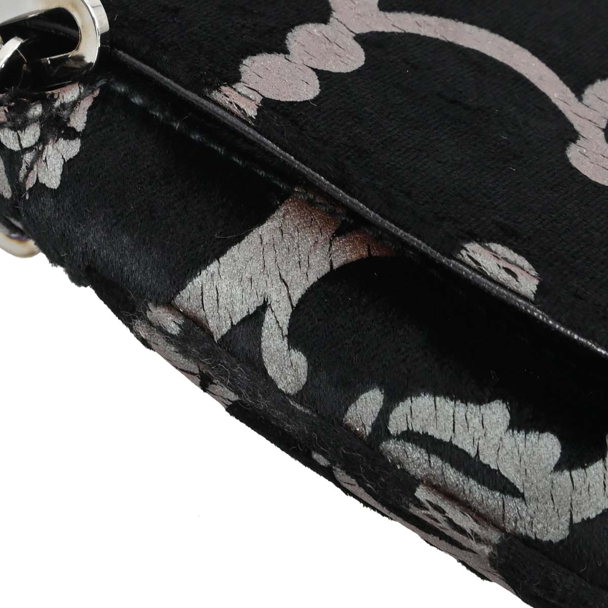 Gucci Black Velvet Handbag