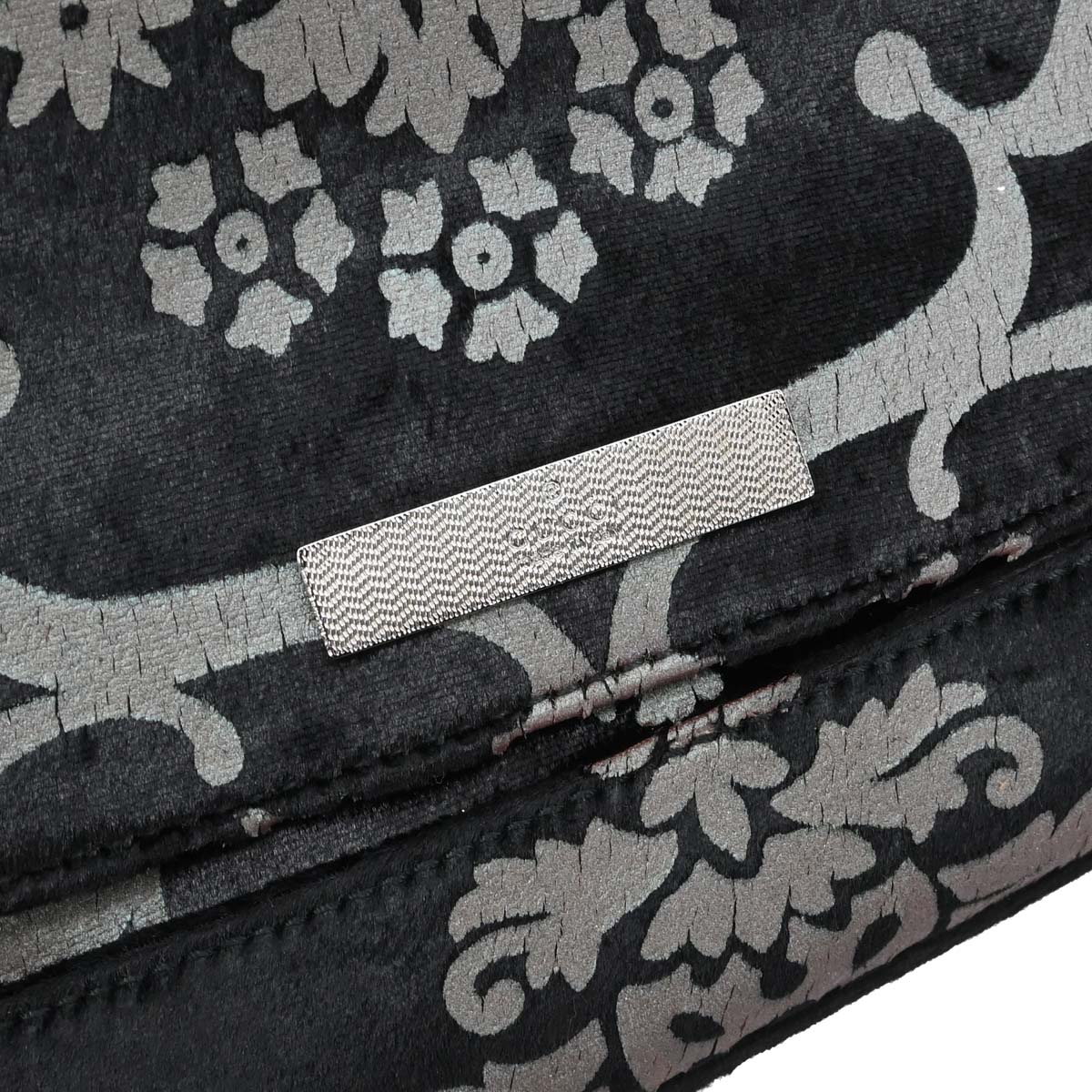 Gucci Black Velvet Handbag