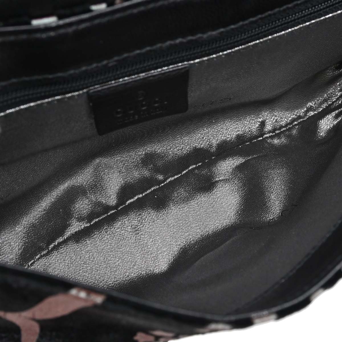 Gucci Black Velvet Handbag