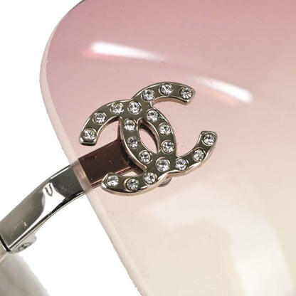 Chanel Sunglasses Eyewear Purple Rhinestone Small Good 62□17 120