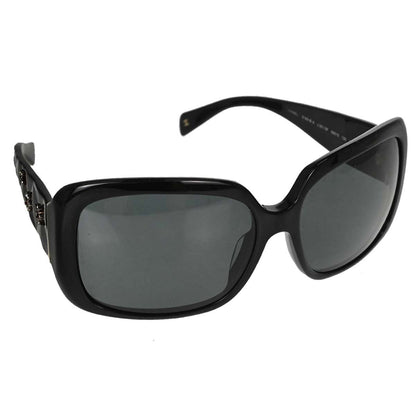 Chanel Sunglasses Eyewear Black Rhinestone Small Good 59□15 130