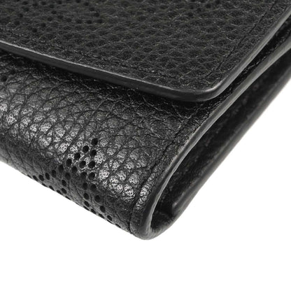 Louis Vuitton Black Mahina Multicles 4 Key Case M64054 Small Good