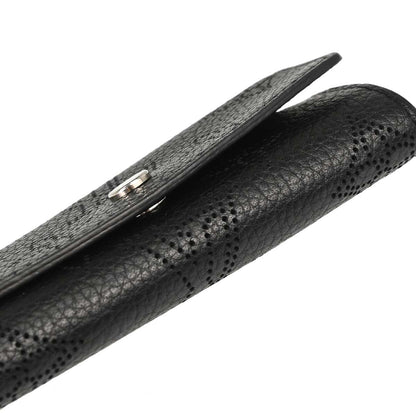 Louis Vuitton Black Mahina Multicles 4 Key Case M64054 Small Good