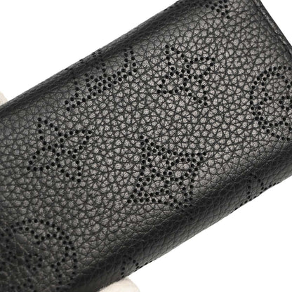 Louis Vuitton Black Mahina Multicles 4 Key Case M64054 Small Good