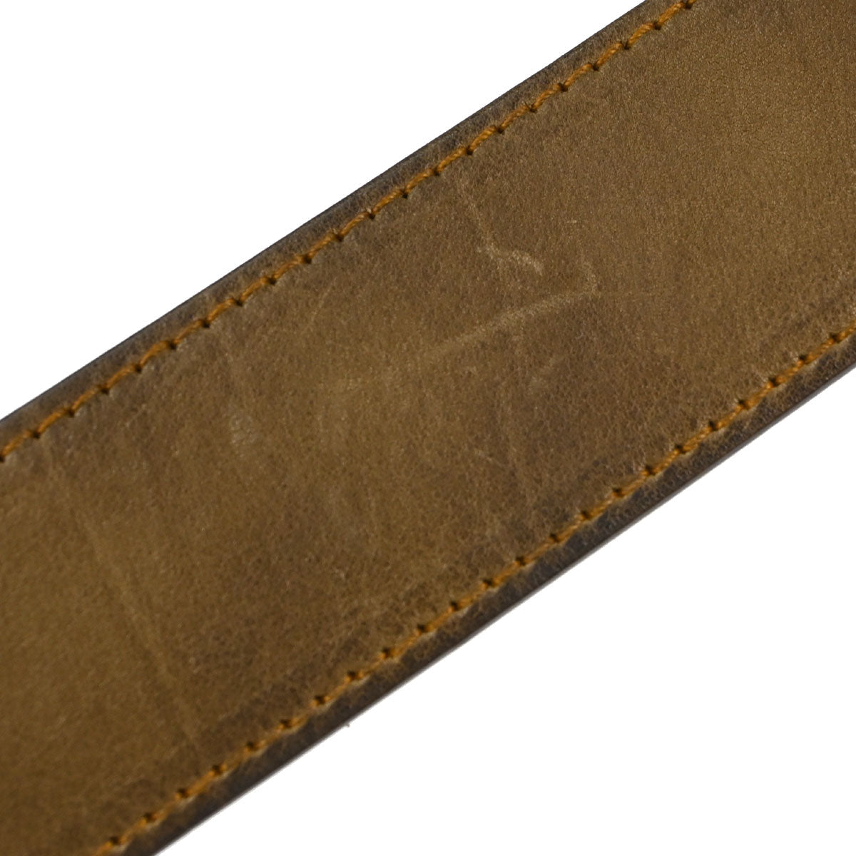 Christian Dior Leather Belt Brown #80