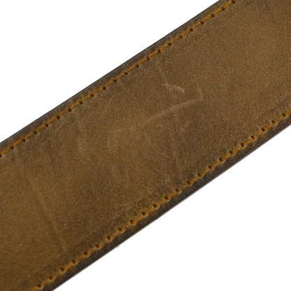 Christian Dior Leather Belt Brown #80