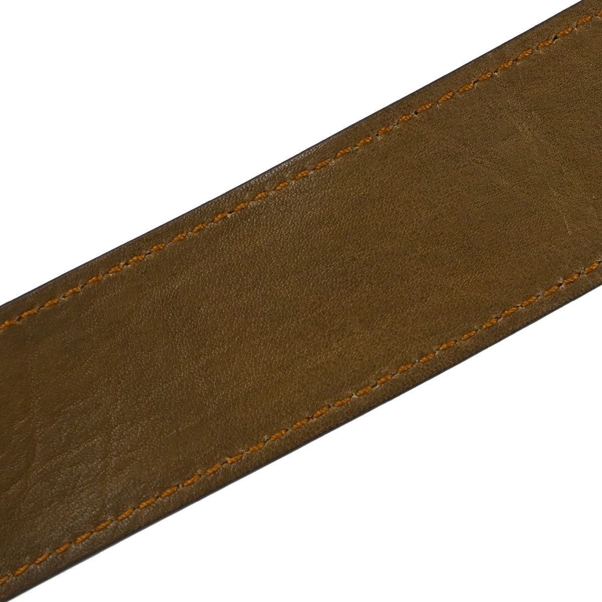 Christian Dior Leather Belt Brown #80