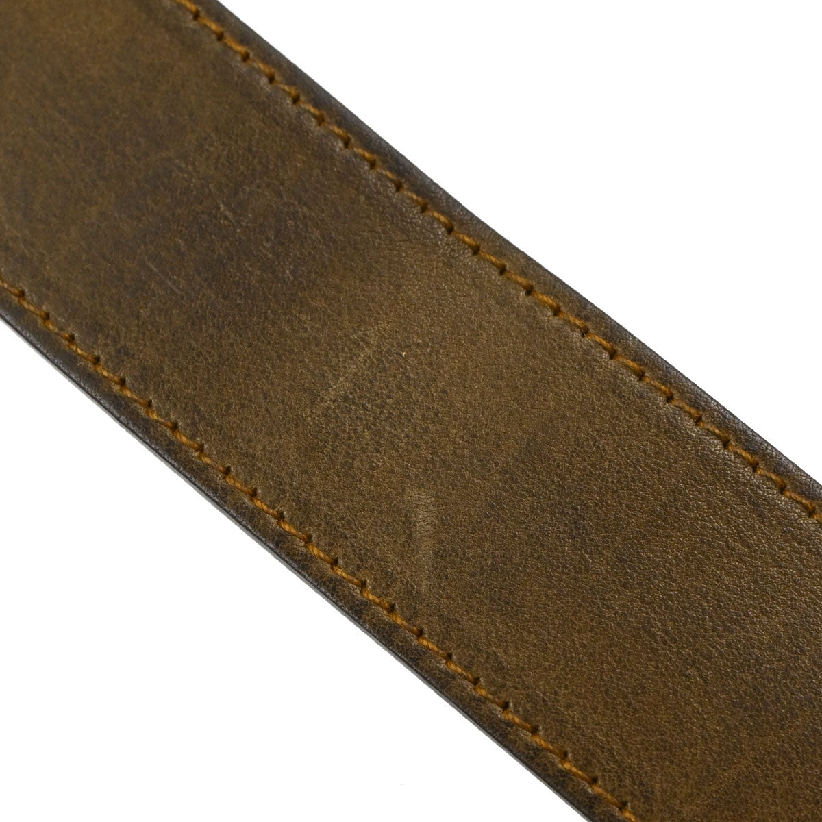 Christian Dior Leather Belt Brown #80