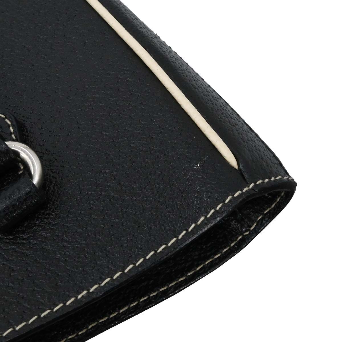 Prada Black Leather Tote Handbag