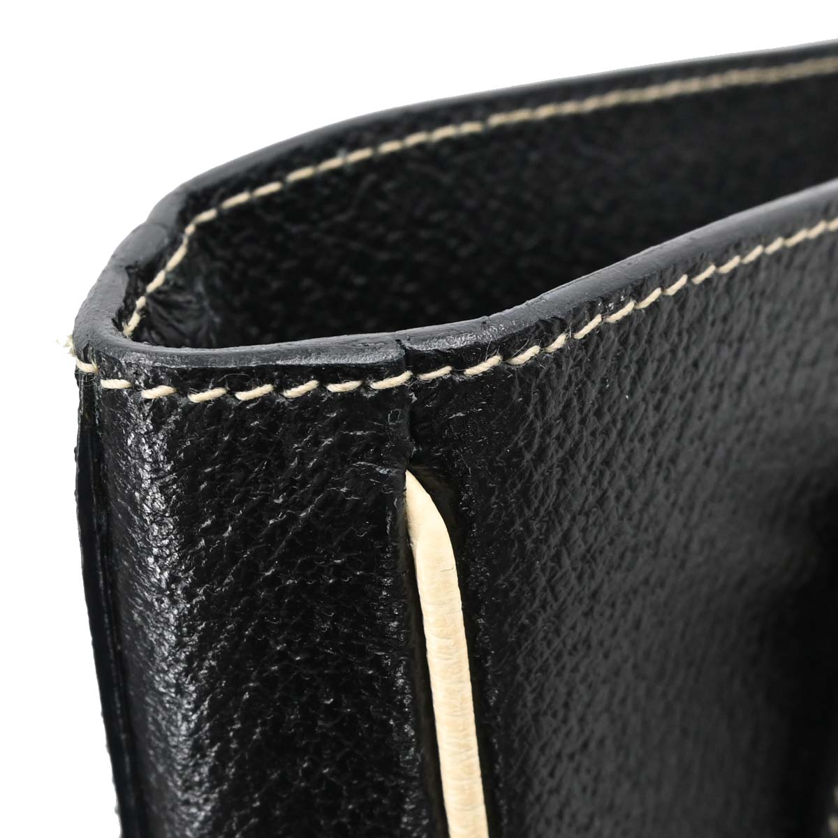 Prada Black Leather Tote Handbag