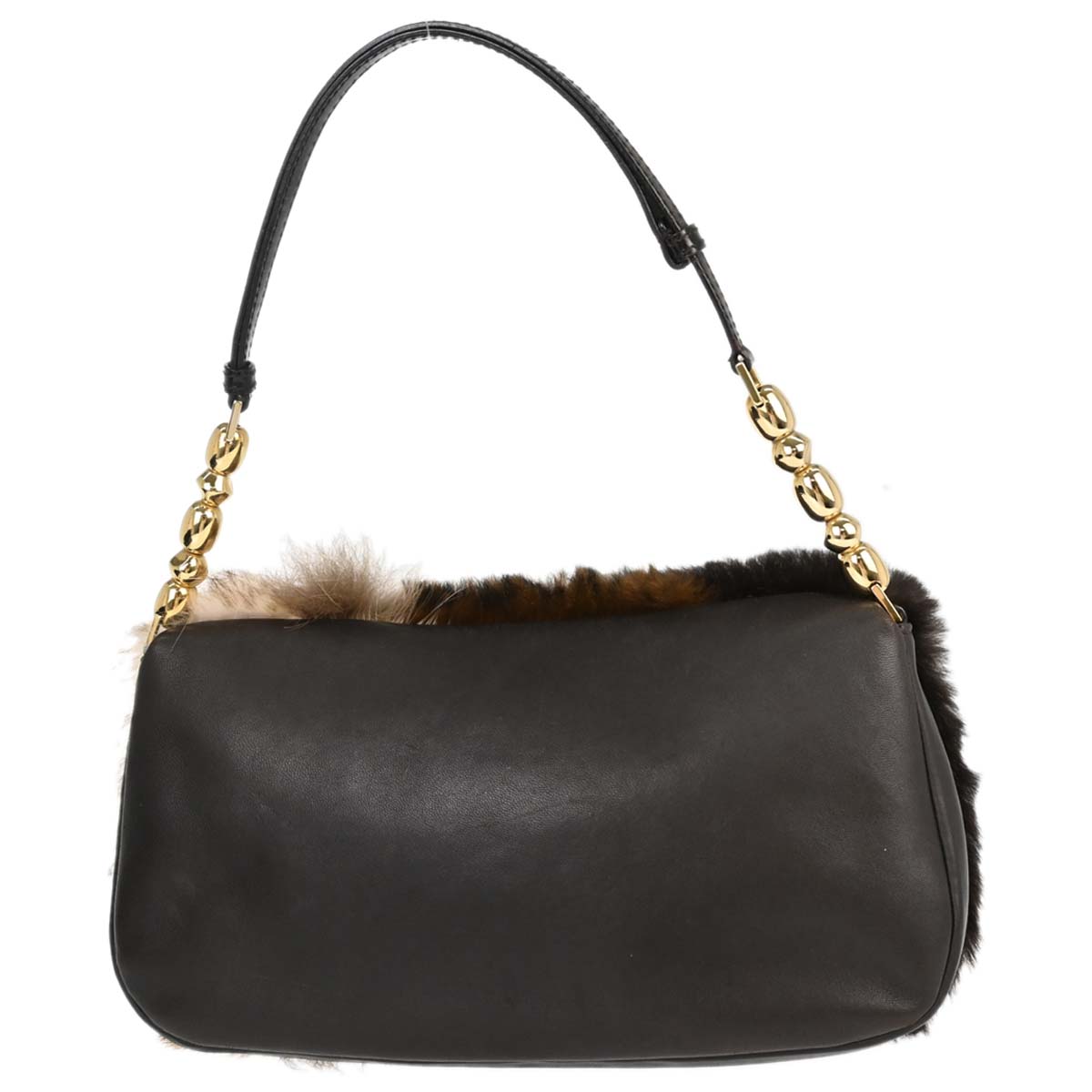 Christian Dior 2000 Fur Malice Pearl Handbag